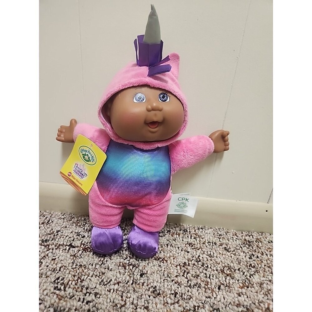 Cabbage Patch Kids Fantasy Friends‎ Bliss Unicorn 10" Doll CPK Plush Figure Toy
